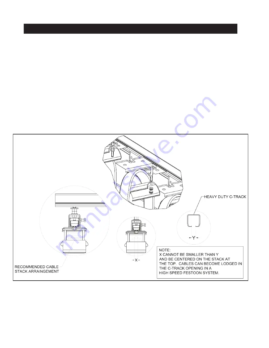 Conductix-Wampfler Festoon Heavy Duty C-Track Скачать руководство пользователя страница 10