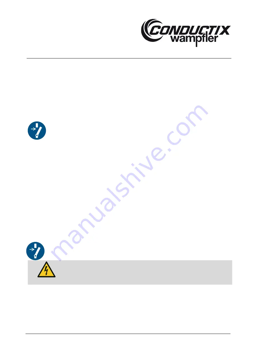 Conductix-Wampfler MultiLine 0835 Mounting Instruction Download Page 12