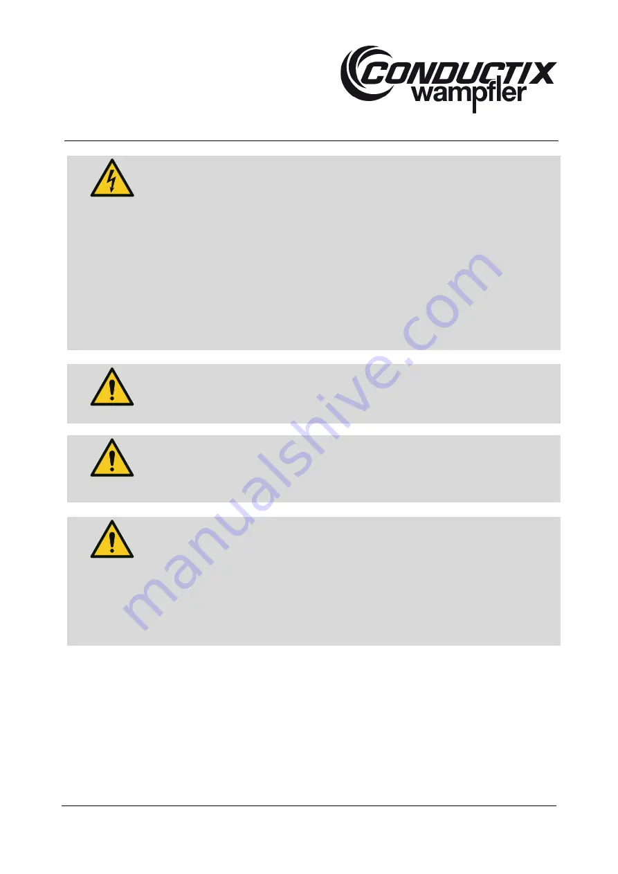 Conductix-Wampfler MultiLine 0835 Mounting Instruction Download Page 13