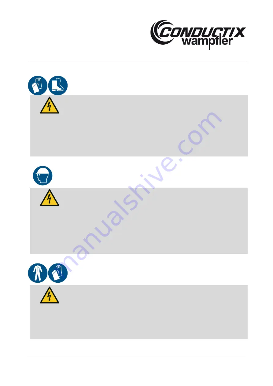 Conductix-Wampfler MultiLine 0835 Mounting Instruction Download Page 15