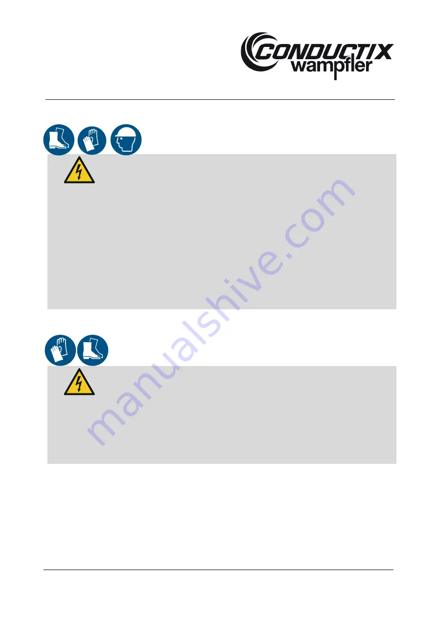 Conductix-Wampfler MultiLine 0835 Скачать руководство пользователя страница 33