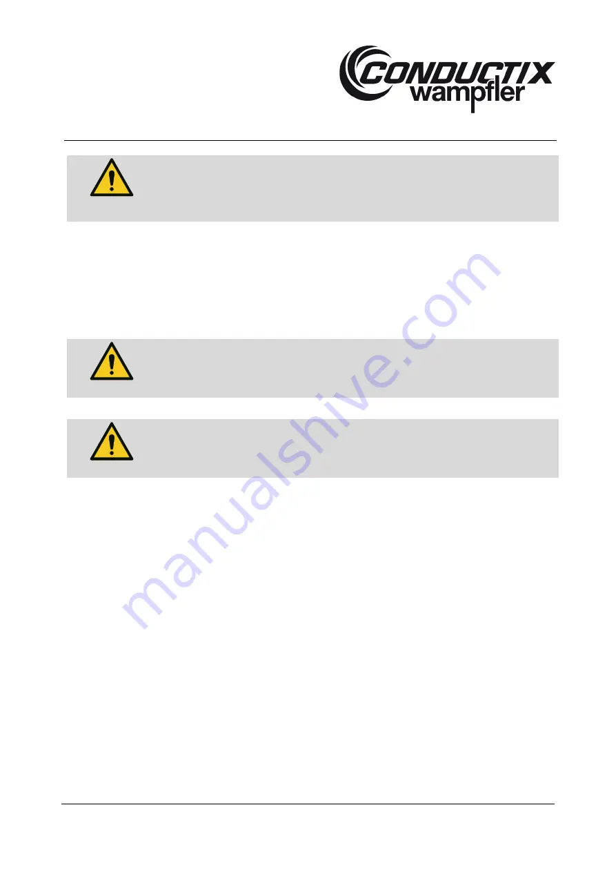 Conductix-Wampfler MultiLine 0835 Mounting Instruction Download Page 35