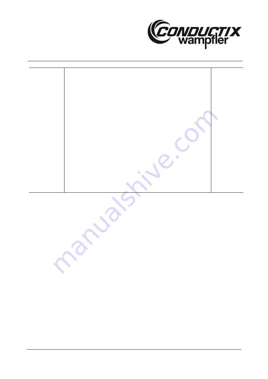 Conductix-Wampfler MultiLine 0835 Mounting Instruction Download Page 69