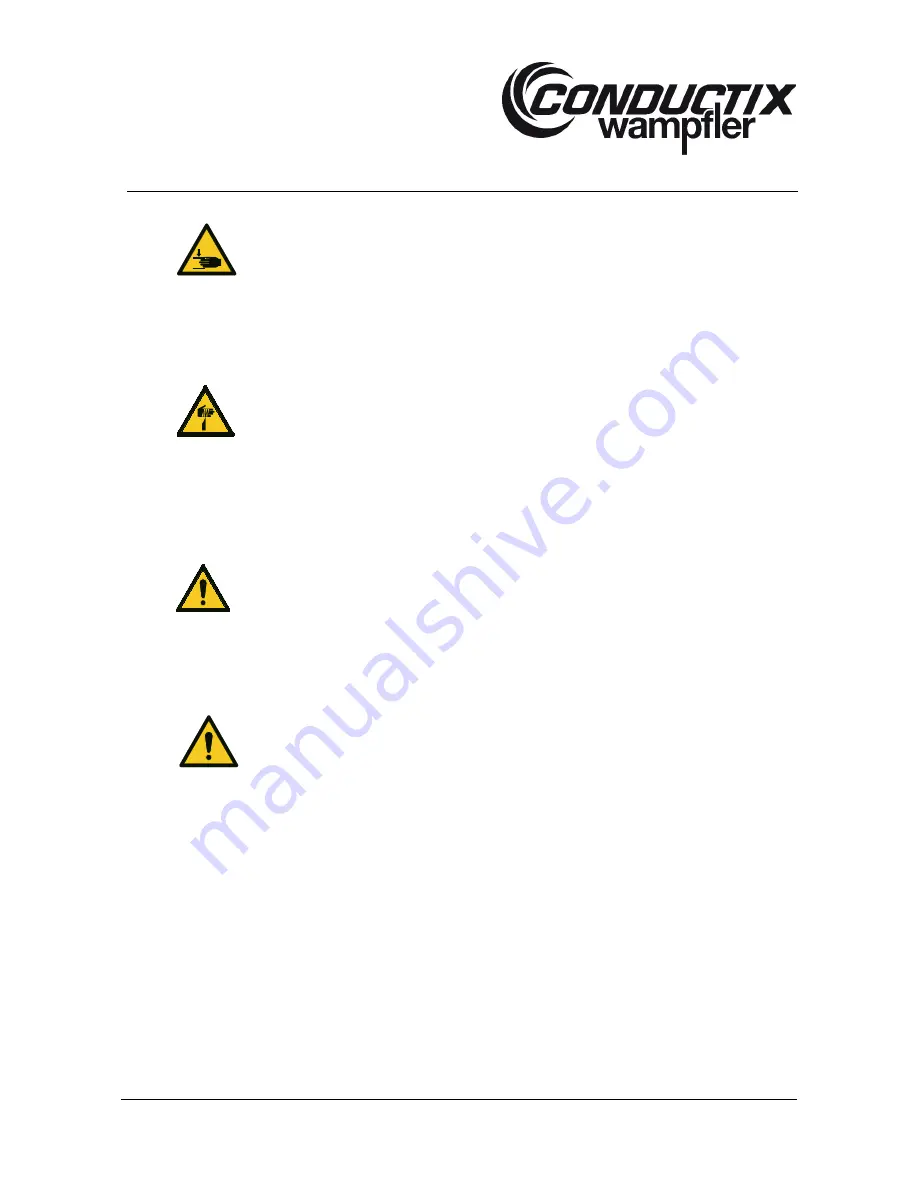 Conductix-Wampfler SingleFlexLine Program 0815 Operating Instructions Manual Download Page 32