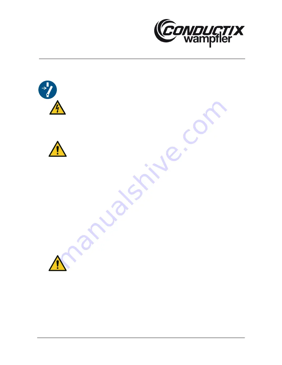 Conductix-Wampfler SingleFlexLine Program 0815 Скачать руководство пользователя страница 105