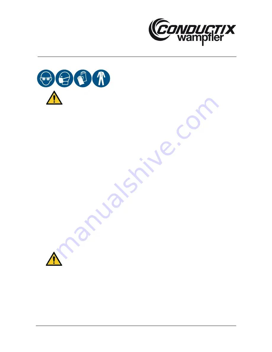 Conductix-Wampfler SingleFlexLine Program 0815 Скачать руководство пользователя страница 112