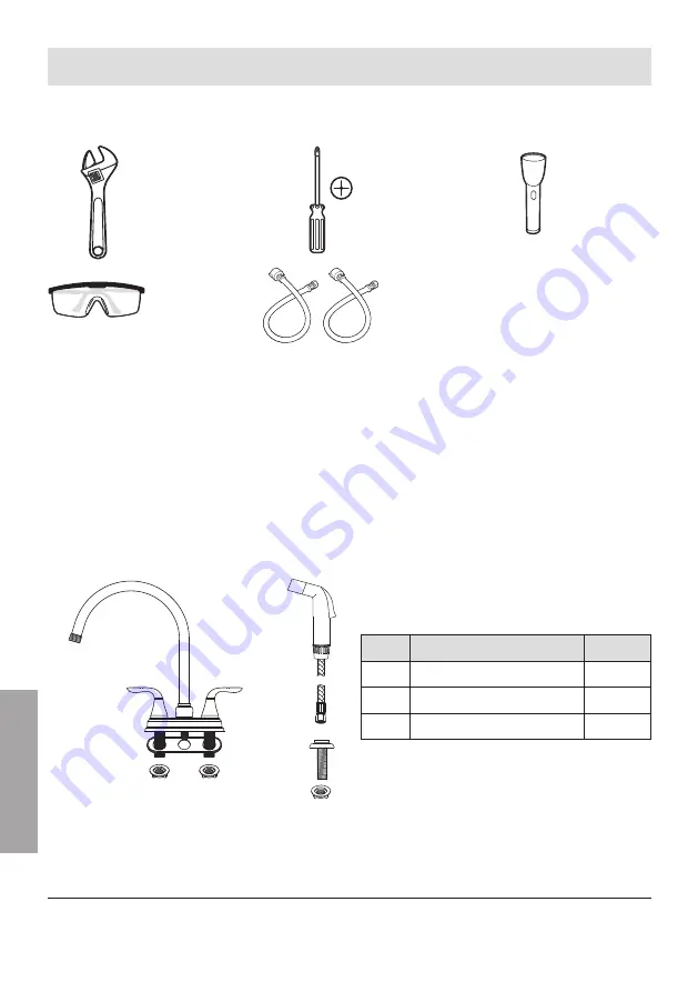 Conglom nexstyle BATH Roma QF033CR Owner'S Manual Download Page 20