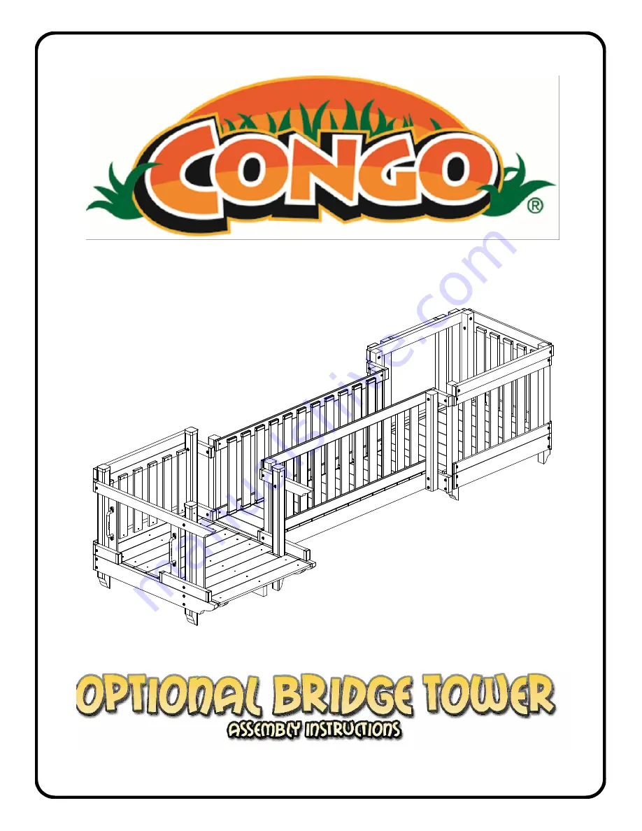 Congo Play Bridge and Tower Add-On Скачать руководство пользователя страница 1