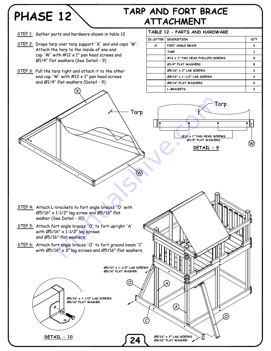 Congo Play MONKEY PLAYSYSTEM FORT Assembly Instructions Manual Download Page 21