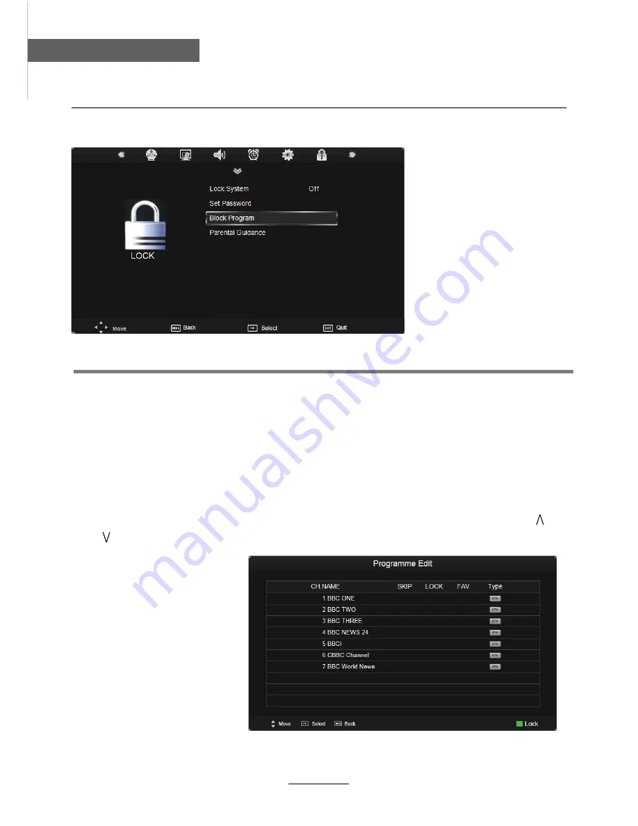 CONIA CL1901HDVDR Instruction Manual Download Page 18