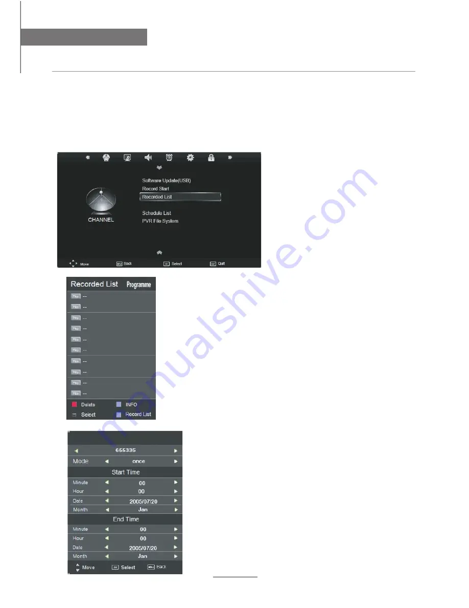 CONIA CL1901HDVDR Instruction Manual Download Page 22