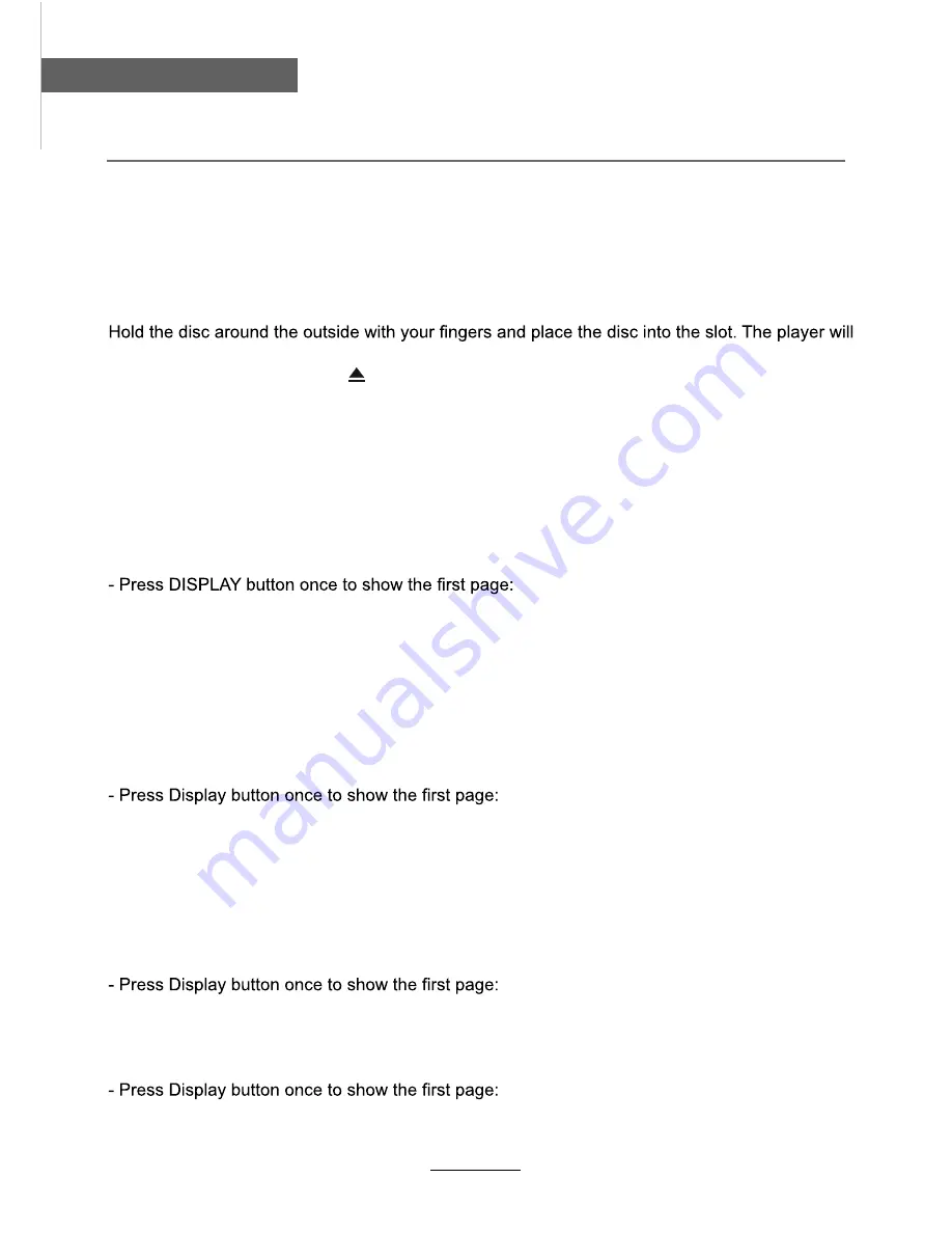 CONIA CL1901HDVDR Instruction Manual Download Page 25