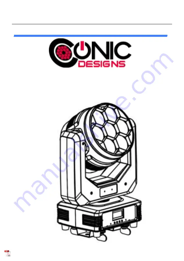 CONIC WS740 User Manual Download Page 1