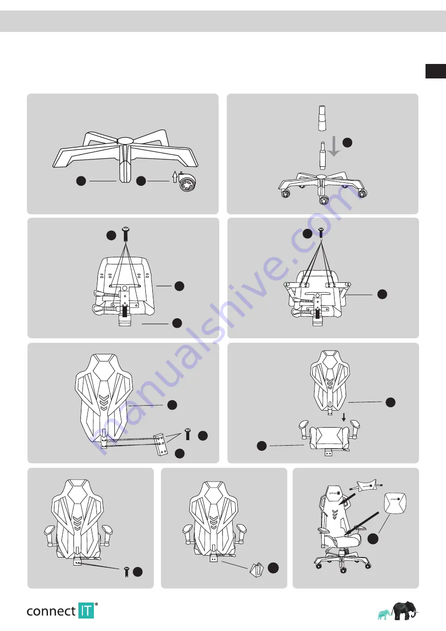 Connect IT CGC-2600-GR User Manual Download Page 3