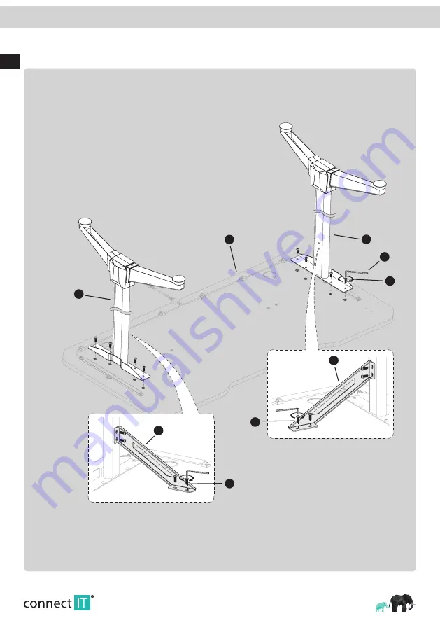 Connect IT CGD-2020-BK User Manual Download Page 4