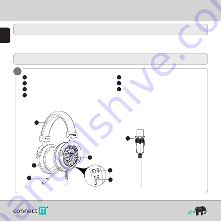 Connect IT CHP-7000-BK Скачать руководство пользователя страница 4