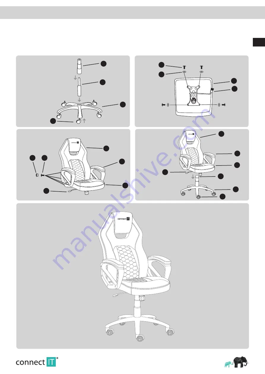 Connect IT Razor Pro CGC-0500-BK User Manual Download Page 3