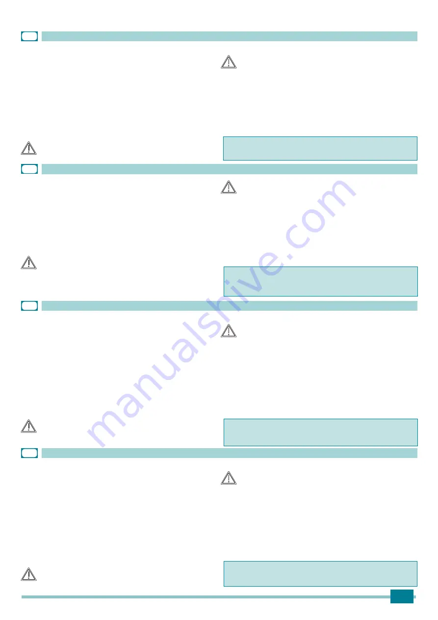 Connect 23 WG Installation, Use And Maintenance Handbook Download Page 17