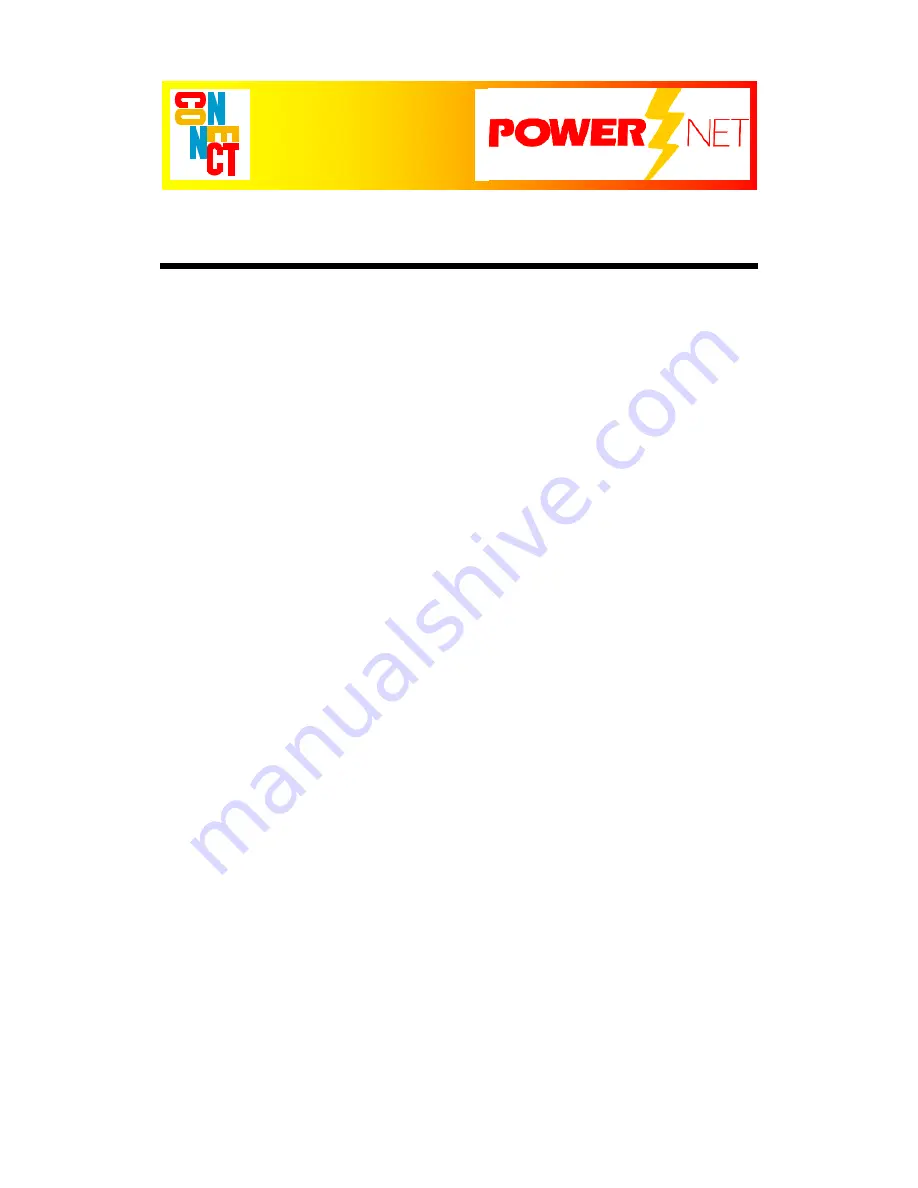 Connect MC9000-G Supported Equipment Manual Download Page 1