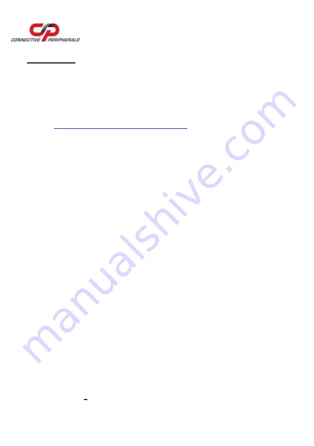 Connective Peripherals USB2-F-7 01 Series Quick Start Manual Download Page 2