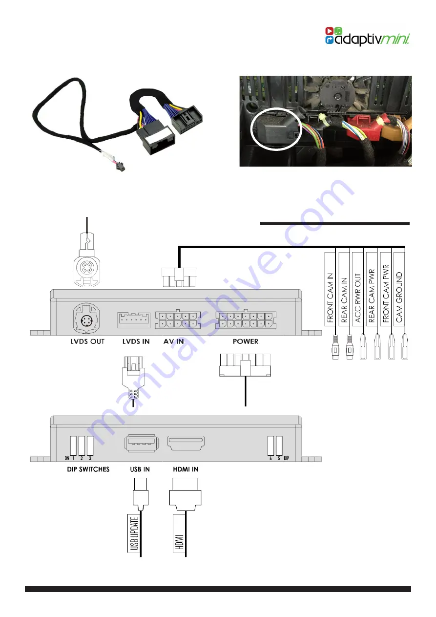 Connects2 AdaptivMini ADVM-AU6 Quick Start Manual Download Page 3