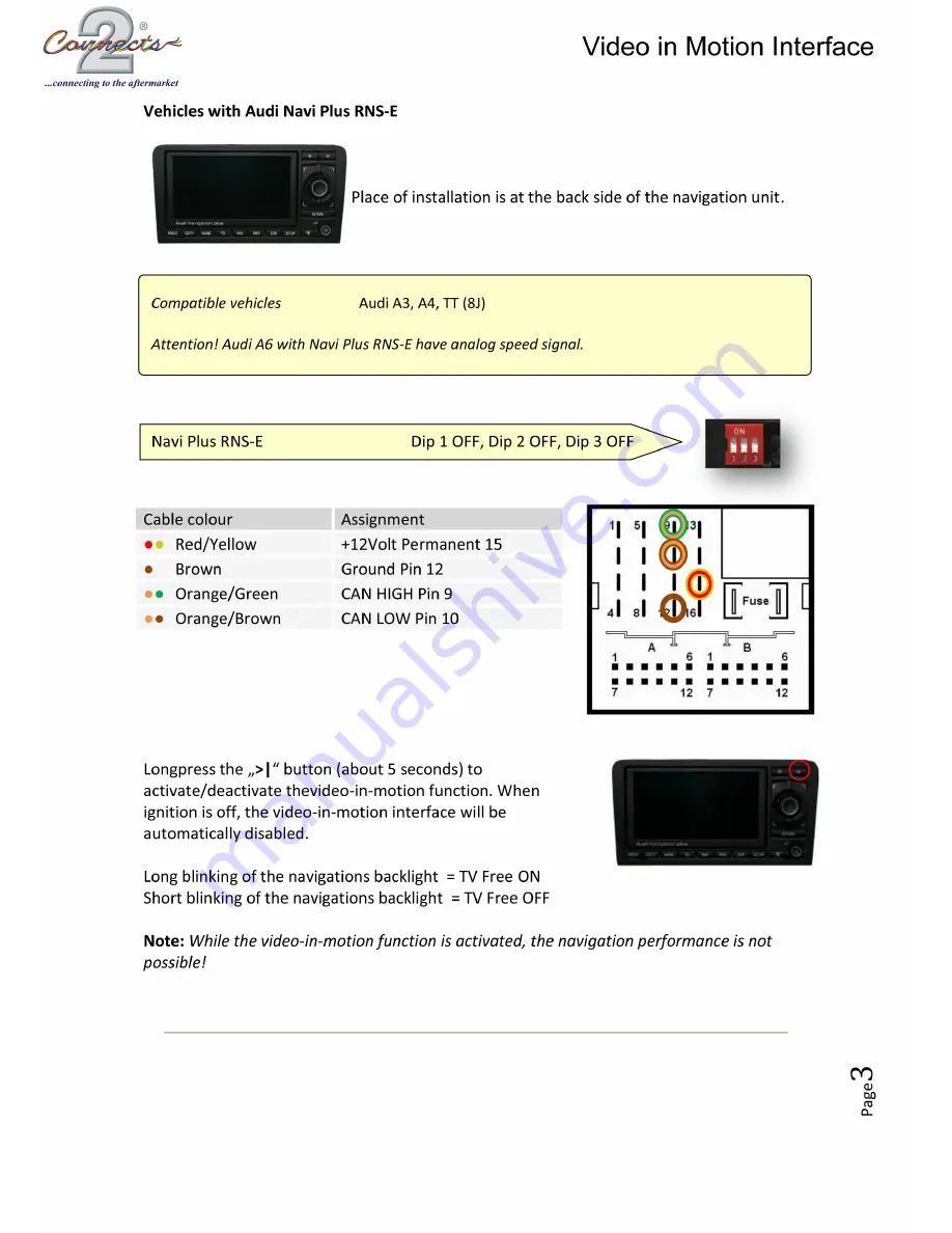 Connects2 CTVIMUN01 Installation Manual Download Page 4