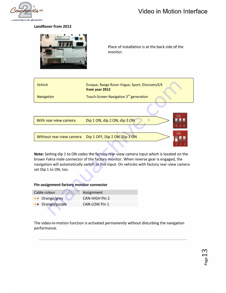 Connects2 CTVIMUN01 Installation Manual Download Page 14