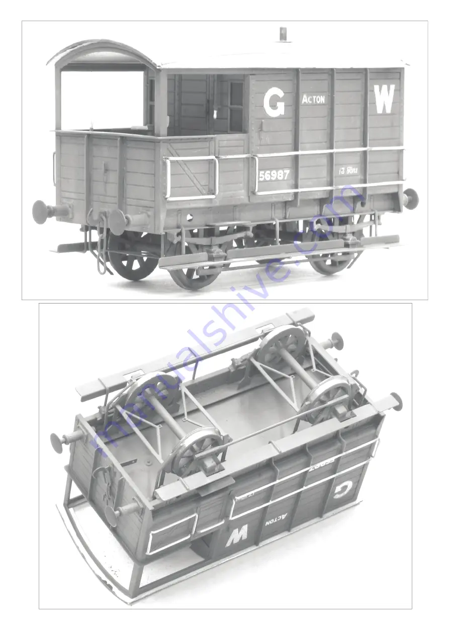 Connoisseur Models GWR TOAD Diagram AA7 Скачать руководство пользователя страница 12