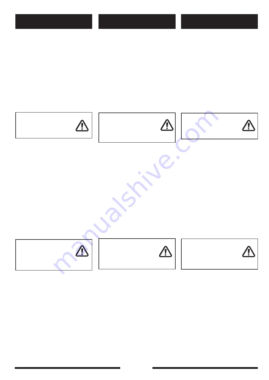 CONQUEST PB55 Operator'S Manual Download Page 22