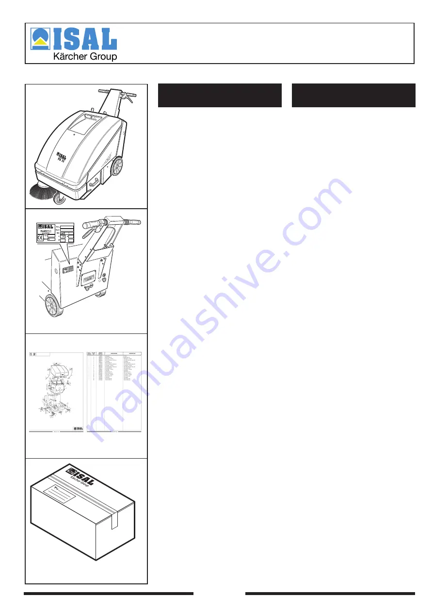 CONQUEST PB55 Operator'S Manual Download Page 36