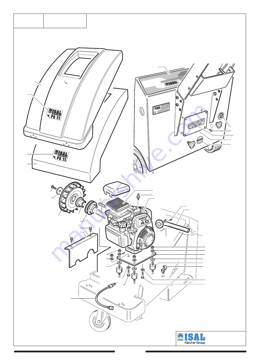 CONQUEST PB55 Operator'S Manual Download Page 45