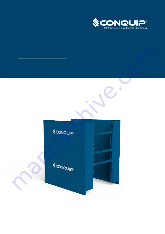 Conquip Manhole Box User Manual Download Page 1