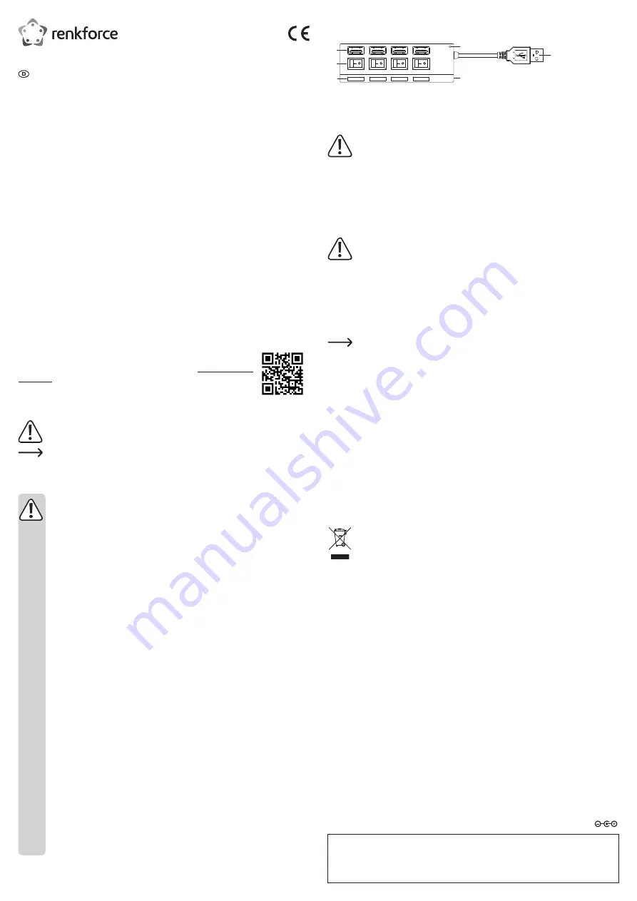 Conrad Electronic 1687470 Operating Instructions Download Page 1