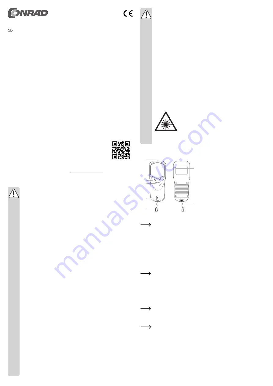 Conrad 1426915 Operating Instructions Manual Download Page 7