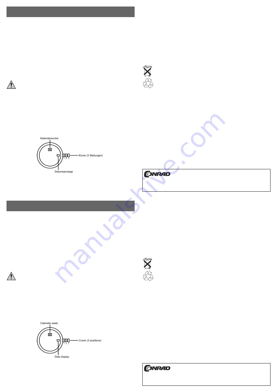 Conrad 67 09 50 Operating Instructions Download Page 1