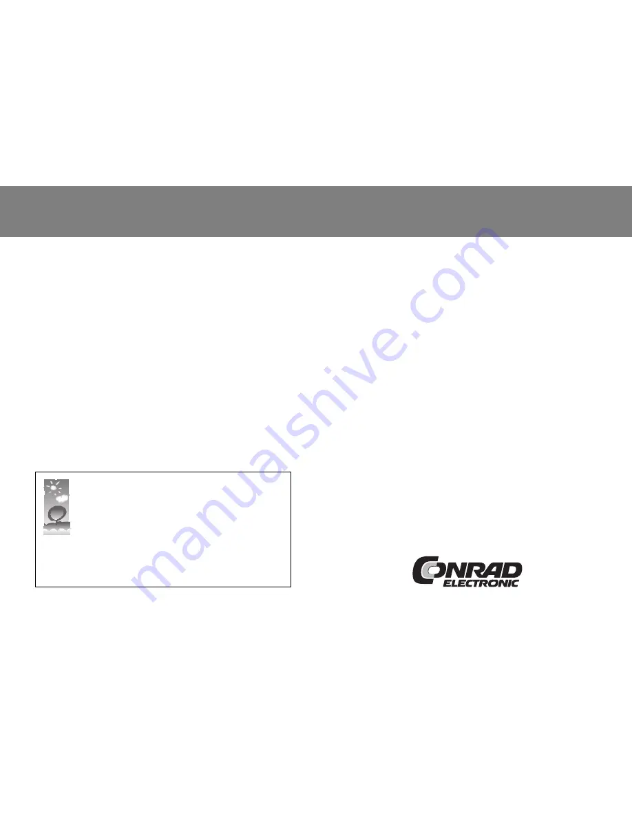 Conrad 75 03 35 Operating Instructions Manual Download Page 1