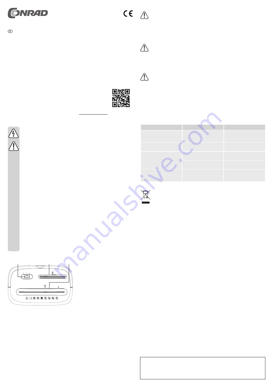 Conrad IPS080D Скачать руководство пользователя страница 3