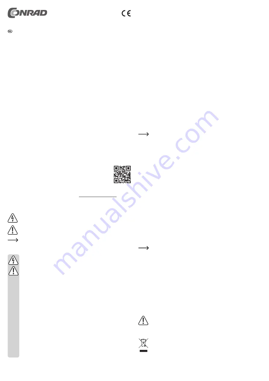 Conrad RIOTEC FS5027L Operating Instructions Manual Download Page 7