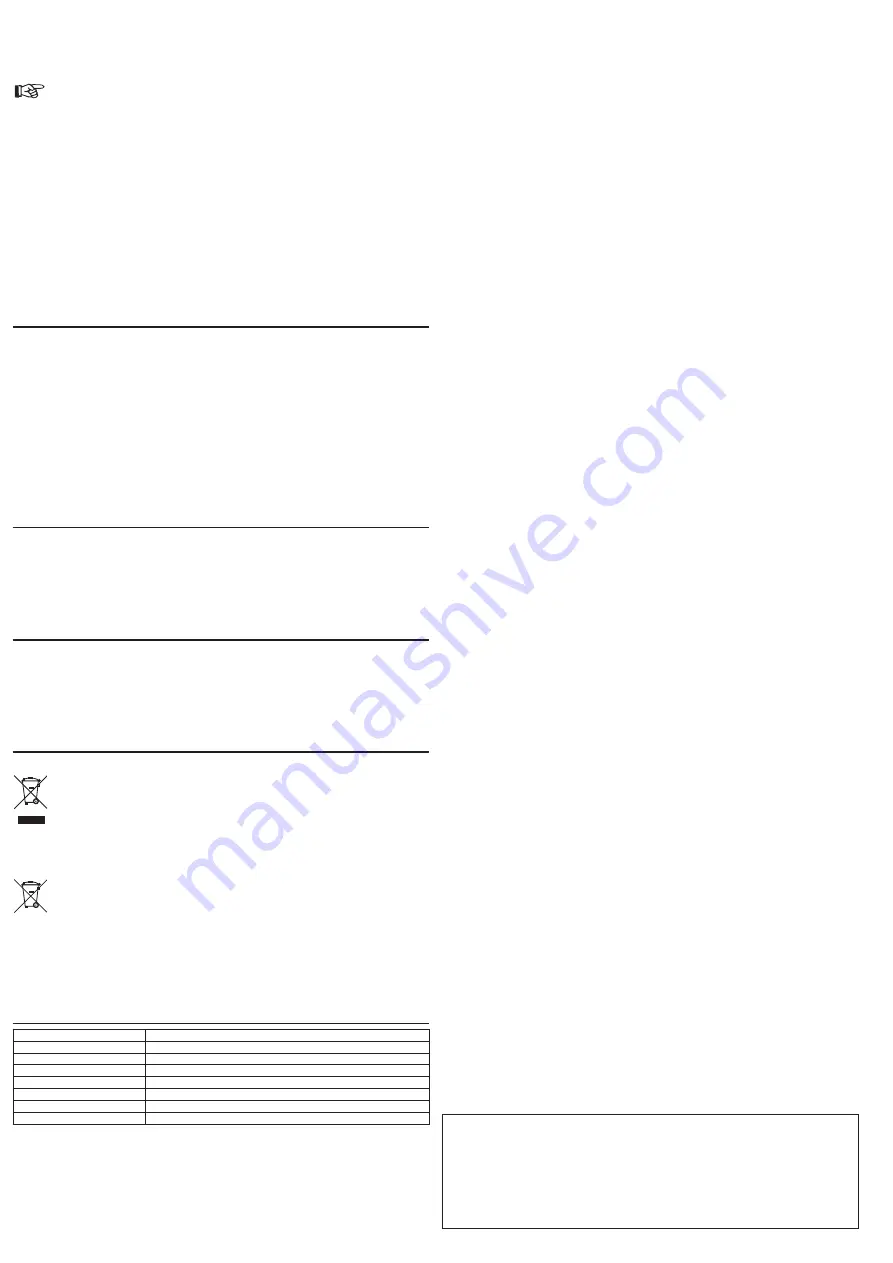 Conrad TLC100 Operating Instructions Manual Download Page 6