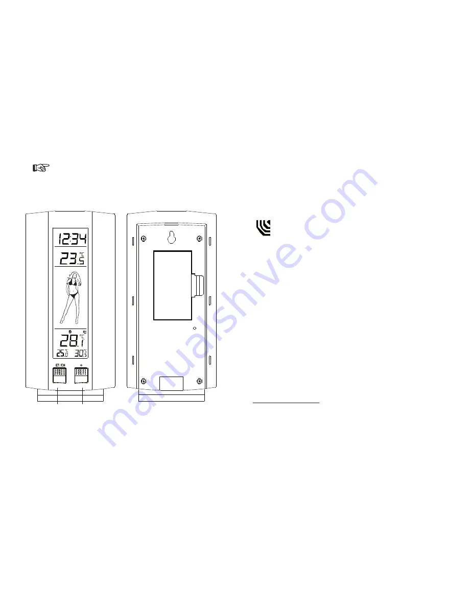 Conrad WS 9750-IT Operating Instructions Manual Download Page 19