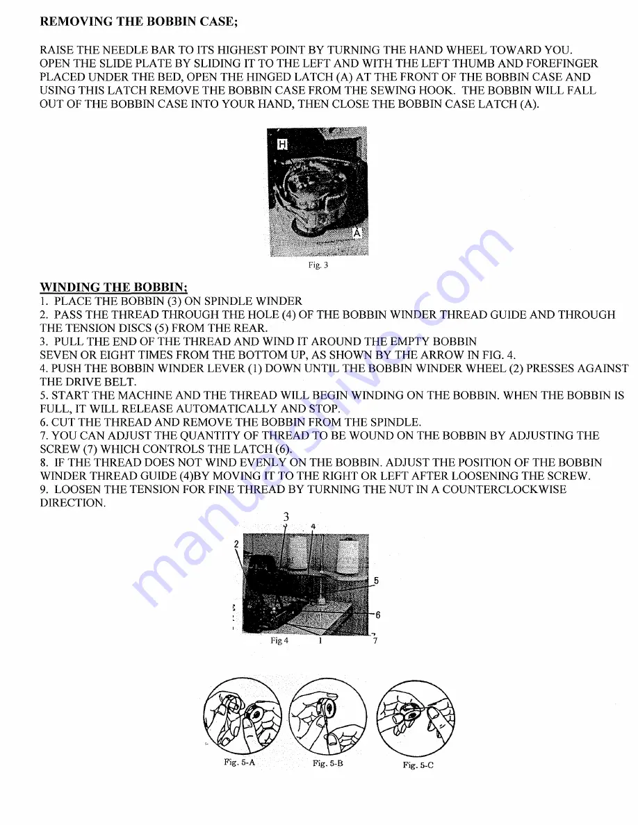 Consew 199R-1A Скачать руководство пользователя страница 3