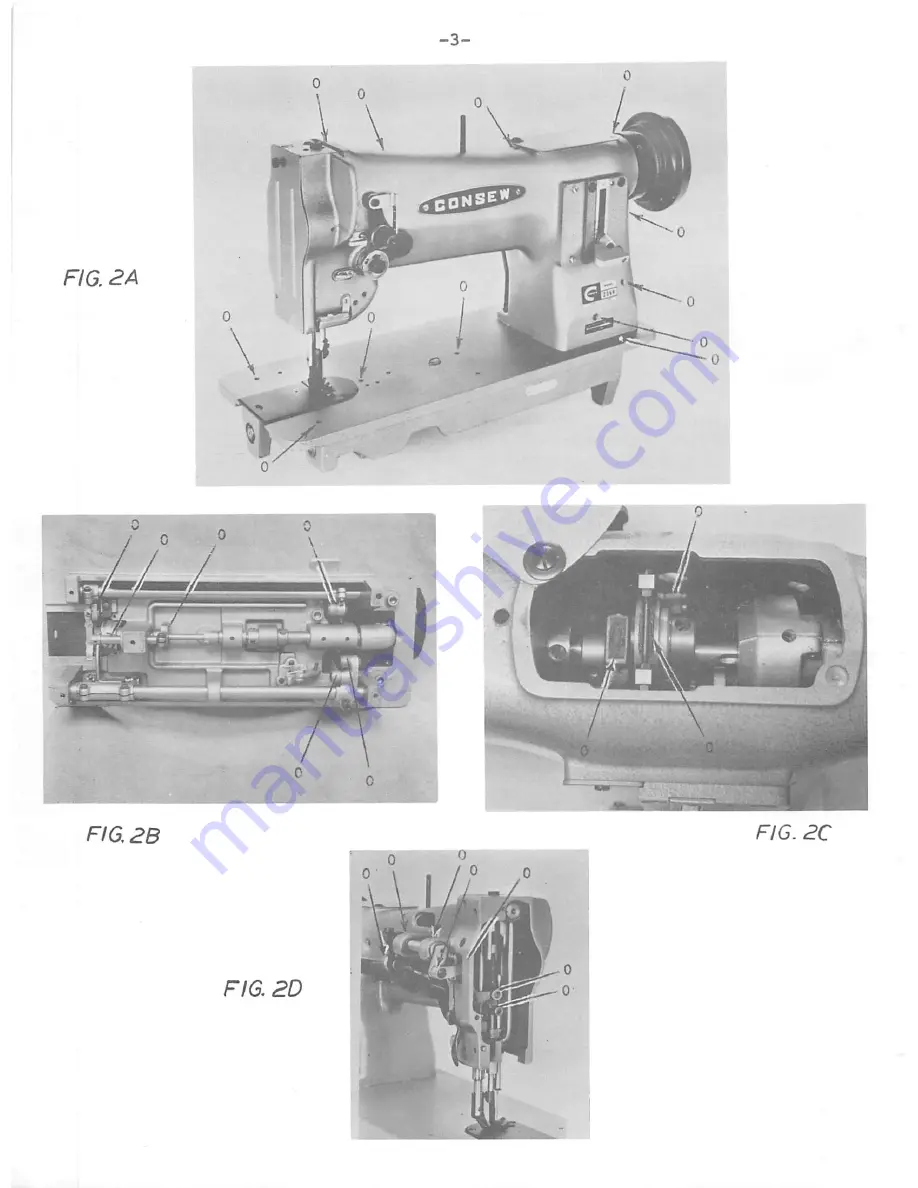 Consew 206RB Operating Instructions Manual Download Page 5