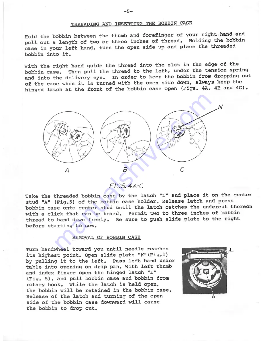 Consew 206RB Operating Instructions Manual Download Page 7