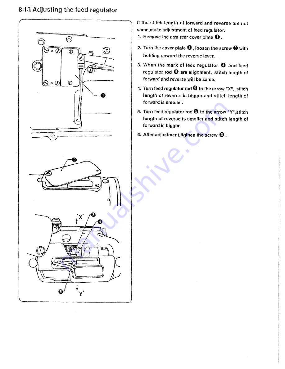 Consew 206RBL-18 Скачать руководство пользователя страница 25