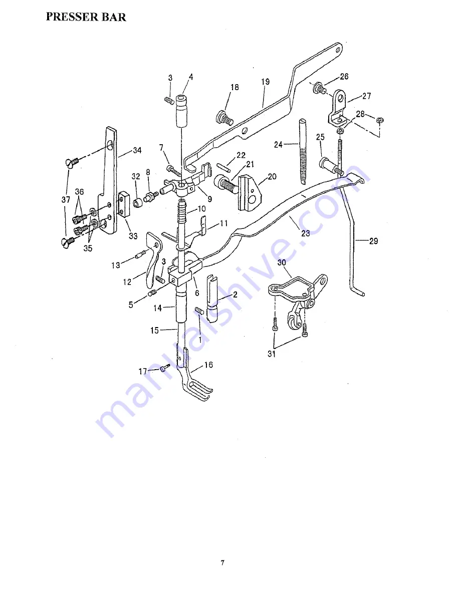 Consew 206RBL-18 Скачать руководство пользователя страница 34