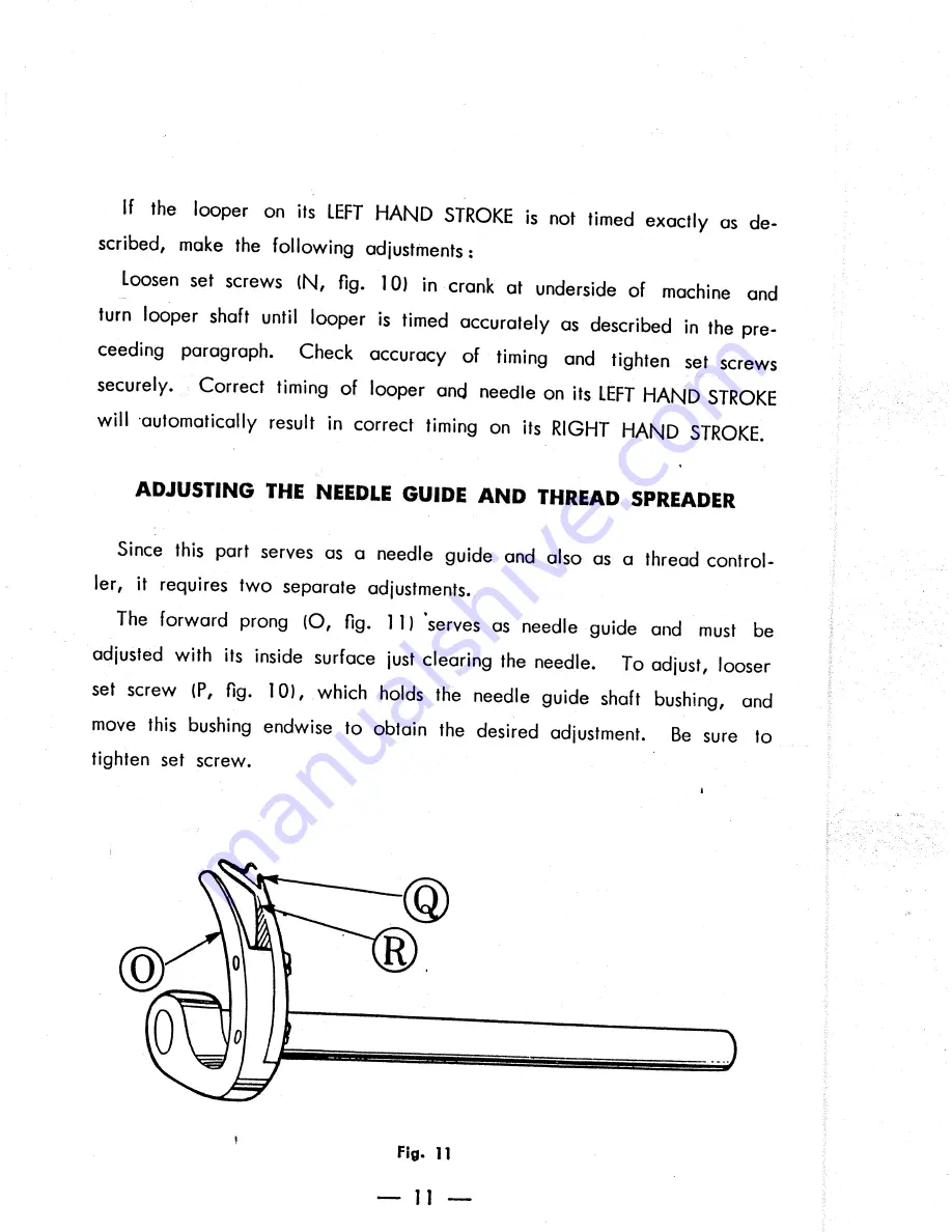 Consew 261B Operator'S Manual Download Page 12