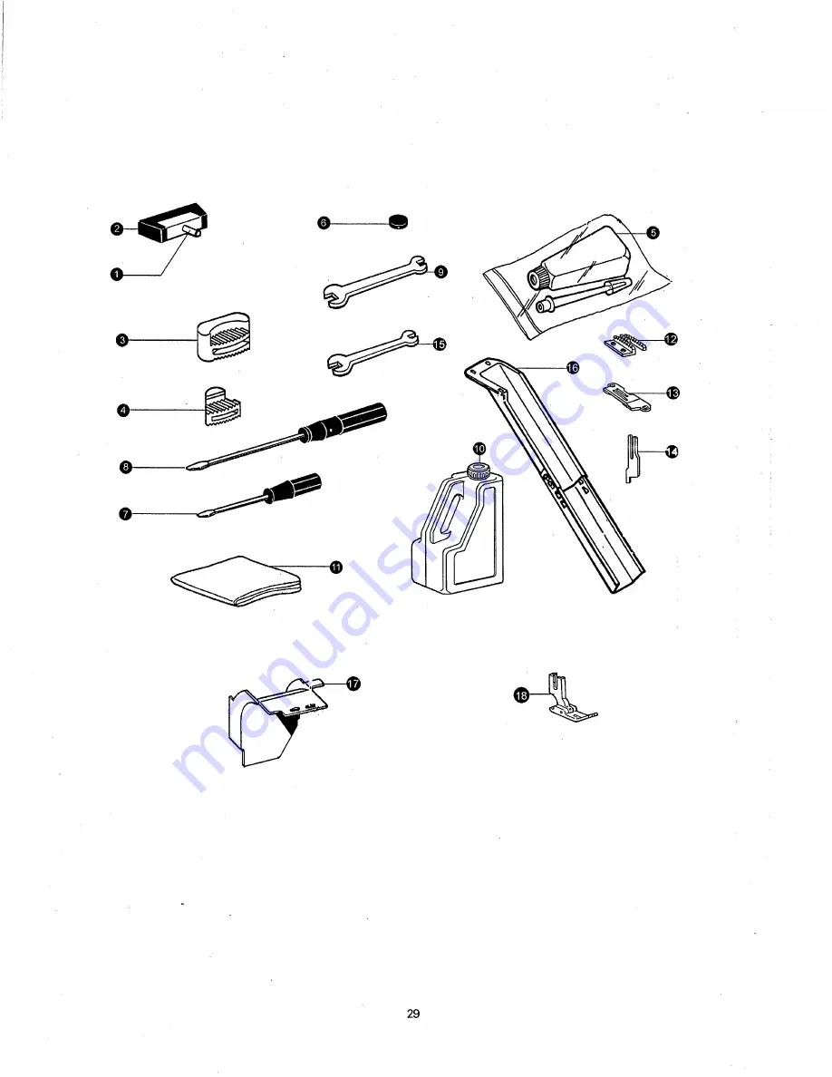 Consew 318RK-2 Operating Instructions & Parts List Manual Download Page 31