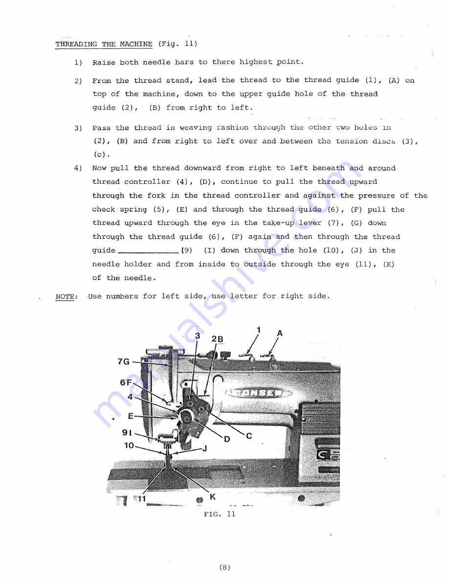 Consew 328RB-1 Скачать руководство пользователя страница 12