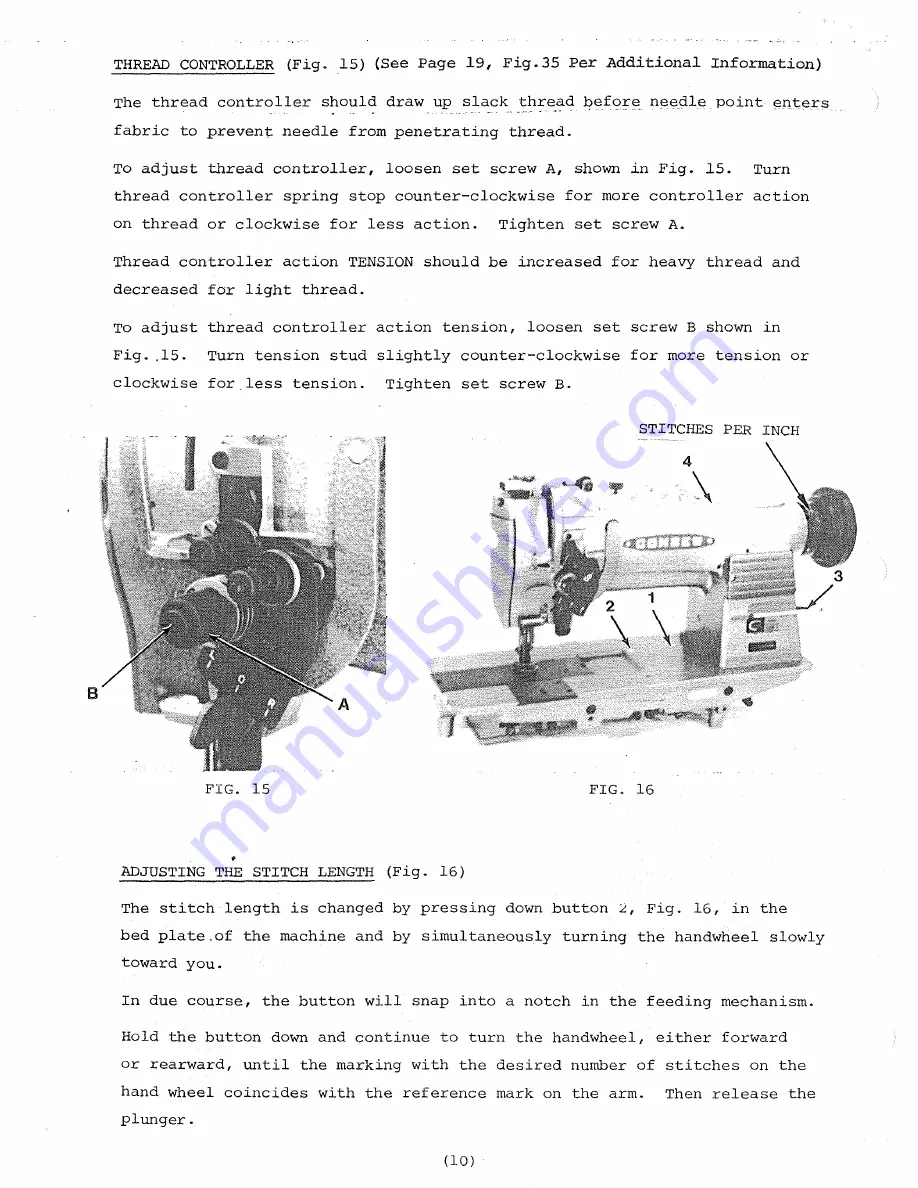 Consew 328RB-1 Скачать руководство пользователя страница 14