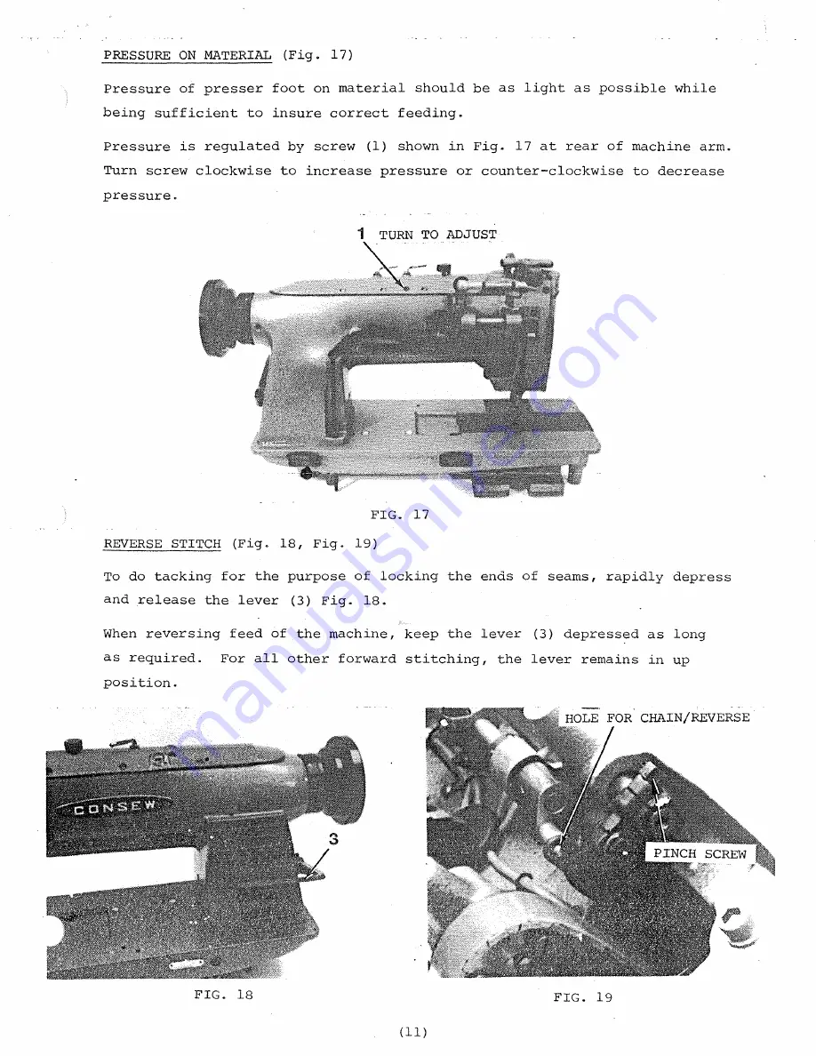 Consew 328RB-1 Скачать руководство пользователя страница 15